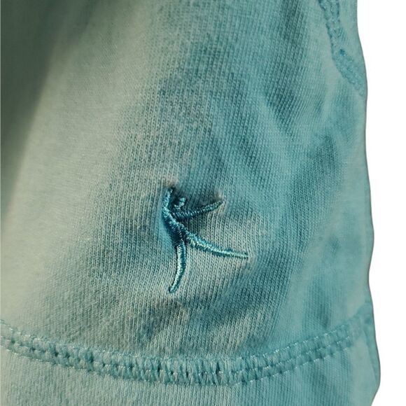 Womens Danskin shirt •blue/white•large - Picture 6 of 10